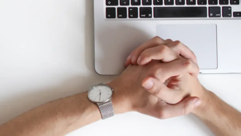 Hands with Laptop